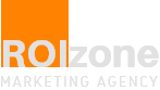 Digital Social Media Marketin Agency ROIzone Logo white